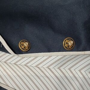 Tommy Hilfiger Navy/White Blazer With Gold Monogram Buttons (Inside Pocket)